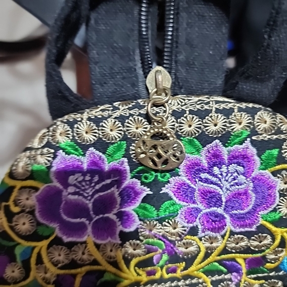 Bohemian Embrodied Back Pack - Picture 6 of 6